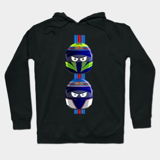 WILLIAMS_MASSA_BOTTAS_Helmets_2014 Hoodie